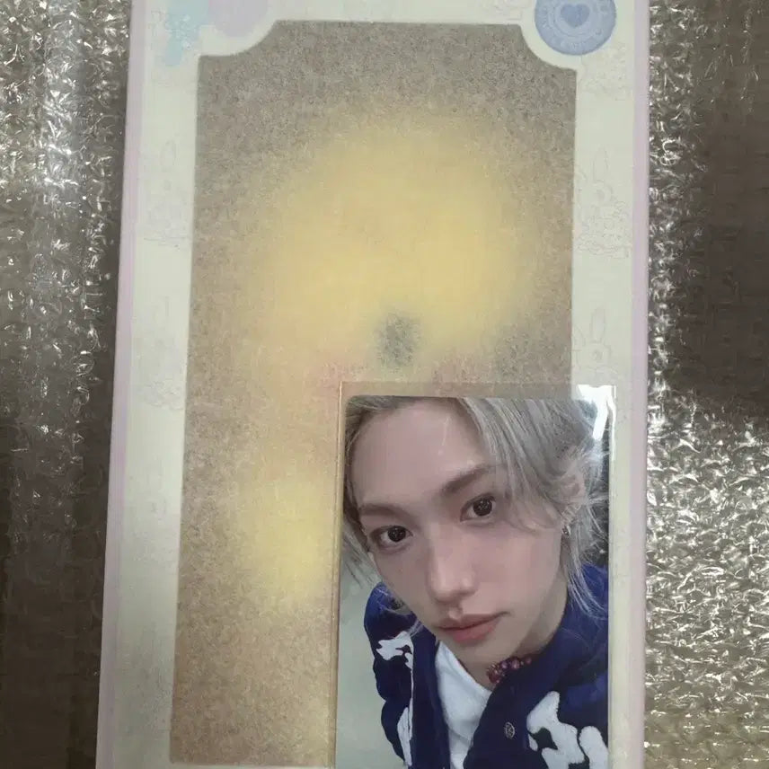 [BUNJANG] Stray Kids Felix Voice Keyring Photocard / Straykids 스키주 보이스 플러쉬 뽁아리&amp; 필릭스 4만원 포카