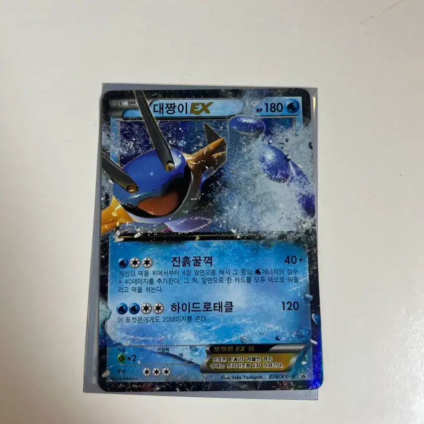 [BUNJANG] Pokemon Card Groudon Promo Card / 포켓몬카드 대짱이 프로모카드 판매합니다