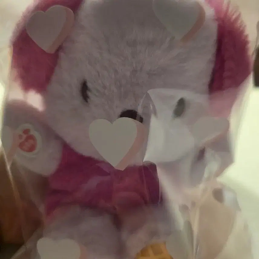 [BUNJANG] Sanrio x Build-A-Bear Pochacco Strawberry Ice Cream Plush / 산리오X빌드어베어 BuildaBear 포차코 딸기 아이스크림 인형