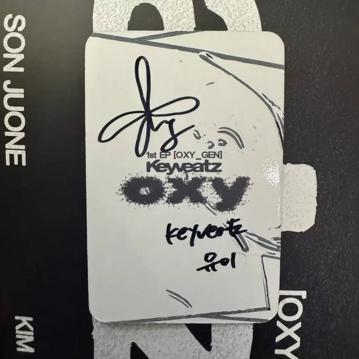 [BUNJANG] Keyveatz OXY Yui Lucky Draw Photocard / 키비츠 keyveatz 옥시 OXY 1주차 공방 포카 양도