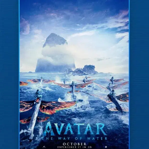 [BUNJANG] Avatar: The Way of Water Re-release A3 Poster / 아바타 물의 길 영화 재개봉 A3 포스터