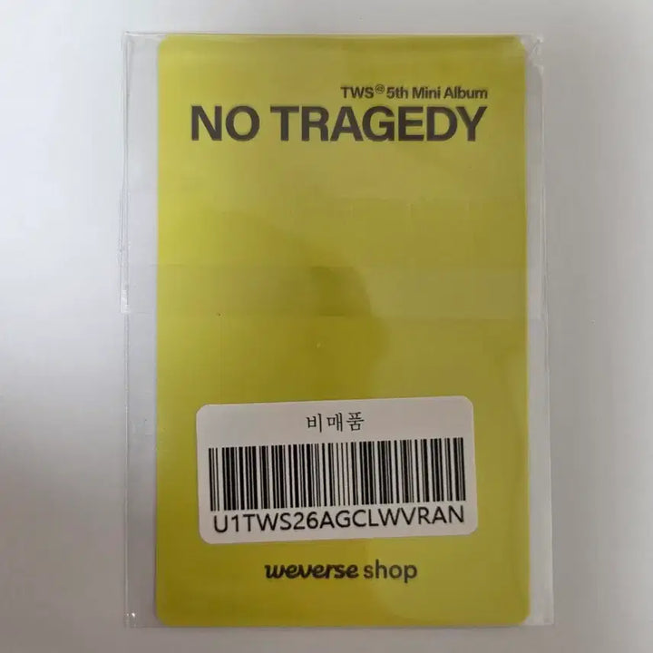 [BUNJANG] TWS Dohun NO TRAGEDY Weverse Comeback Live POB Photocard / tws 투어스 도훈 no tragedy 위버스 컴백라이브 특전 포카