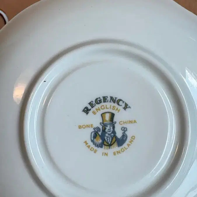 [BUNJANG] 1960s British Vintage Regency Cup and Saucer / 1960년대 영국 빈티지 리전시 컵앤소서