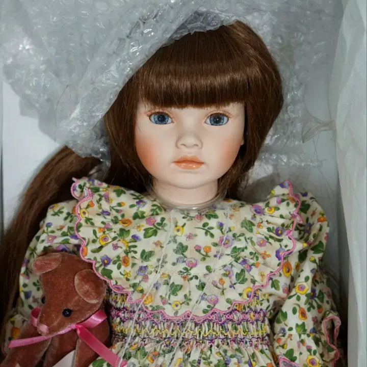 [BUNJANG] Pollydoll 22-inch Debra Porcelain Doll Full Set / 폴린돌.포세린돌.포세린인형.비스크돌