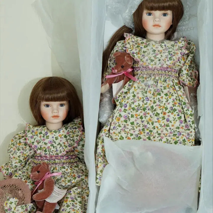 [BUNJANG] Pollydoll 22-inch Debra Porcelain Doll Full Set / 폴린돌.포세린돌.포세린인형.비스크돌