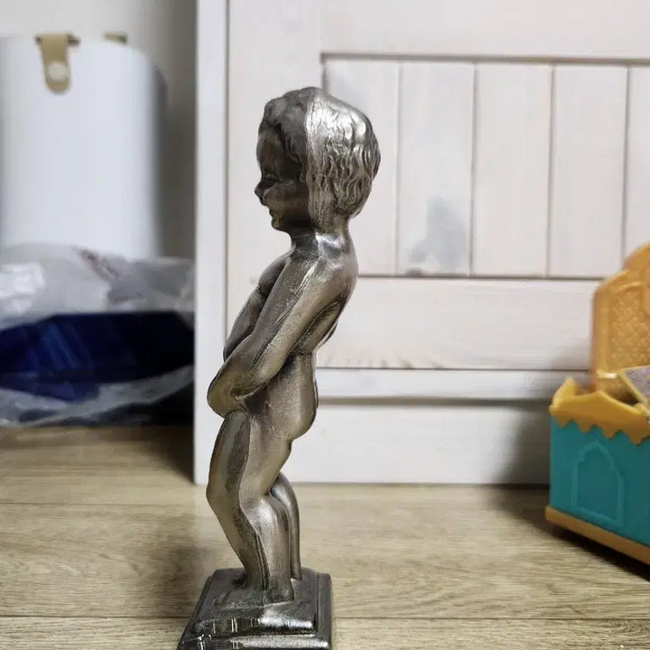 [BUNJANG] Antique Metal Manneken Pis Statue Miniature Decoration / 벨기에 브뤼셀 오줌싸개 동상(Manneken Pis) 엔틱 금속 미니어