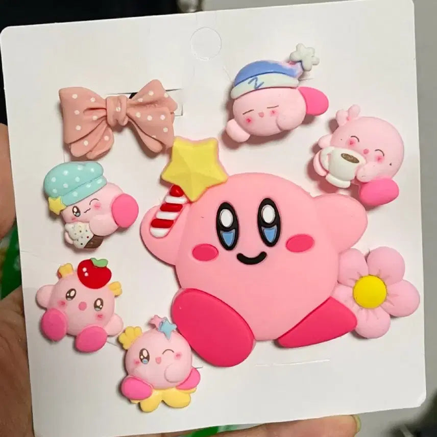 [BUNJANG] Kirby Jibbitz Set / 별의 커비 지비츠
