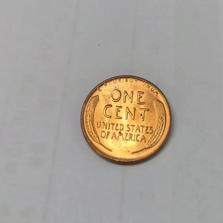 [BUNJANG] 1957 US Lincoln Cent Coin - Uncirculated Gem Condition / 1957년 보석 완미 미국 1센트 동전