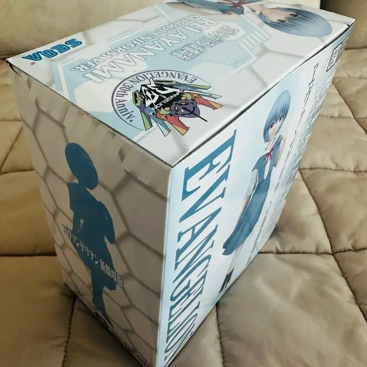 [BUNJANG] Sega Evangelion Rei Ayanami School Uniform Figure (30th Anniversary) / 세가 30주년 에반게리온 레이 스쿨유니폼 피규어