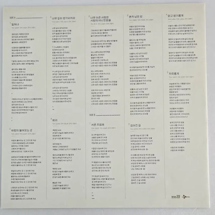 [BUNJANG] Kim Kwang-seok 4th Album Reissue LP (Sealed) / 김광석 4집 재발매 LP (미개봉)