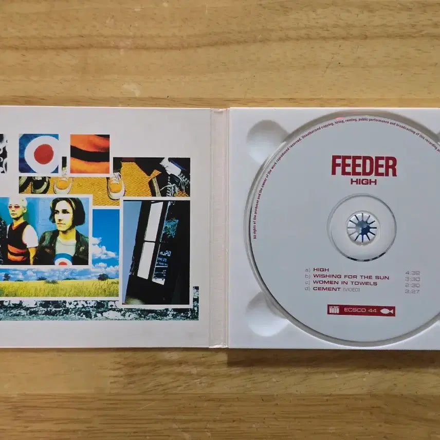 [BUNJANG] Feeder High UK Edition CD / CD 음반 Feeder 피더 - High 영국반