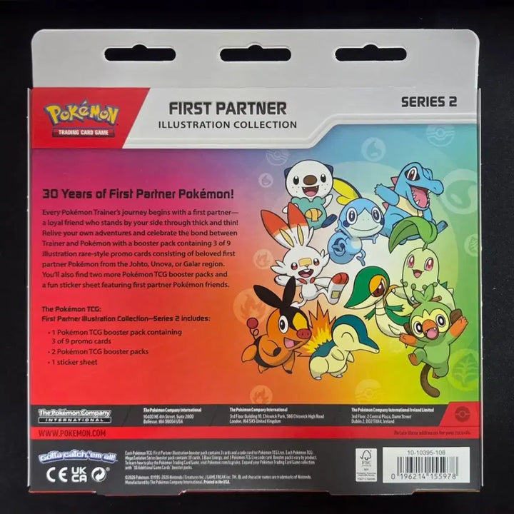 [BUNJANG] Pokemon TCG North America 30th Anniversary First Partner Series 2 Sealed / 북미 포켓몬카드 30주년 퍼스트 파트너 시리즈2 미개봉 새상품