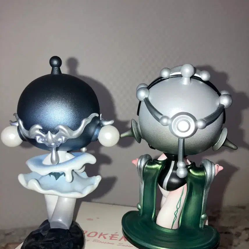 [BUNJANG] Pop Mart Skullpanda Sound Series Serenity &amp; Sensitivity Figures Bundle Set / 팝마트 스컬판다 소리 시리즈 평온, 감수성