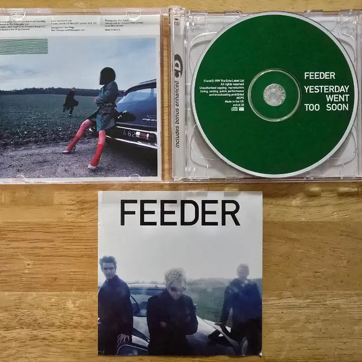 [BUNJANG] Feeder Yesterday Went Too Soon Limited Edition 2CD Set / CD 음반 Feeder 피더 Yesterday Went Too Soon