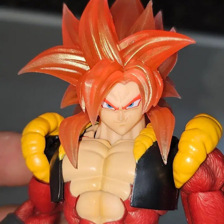 [BUNJANG] S.H.Figuarts Dragon Ball Super Saiyan 4 Gogeta TONSEN 03B Clear Version Figure / shf 드래곤볼 톤센 초사이어인4 오지터03B