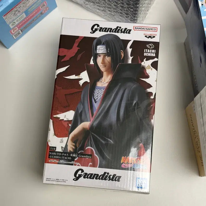 [BUNJANG] Naruto Uchiha Itachi Grandista Figure (Sealed) / *미개봉* 나루토 우치하 이타치 그란디스타 피규어