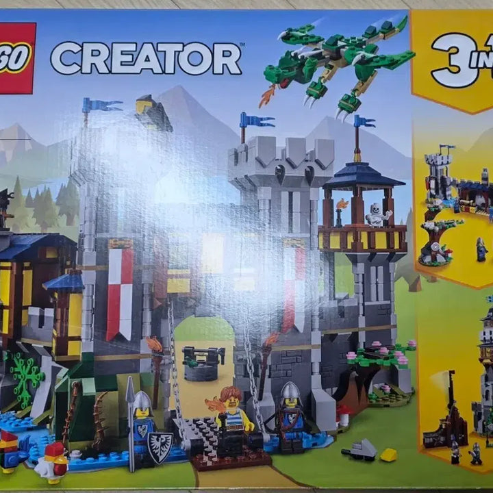 [BUNJANG] LEGO Creator 31120 3-in-1 Medieval Castle / 레고 크리에이터 31120 3in1 중세성 팝니다