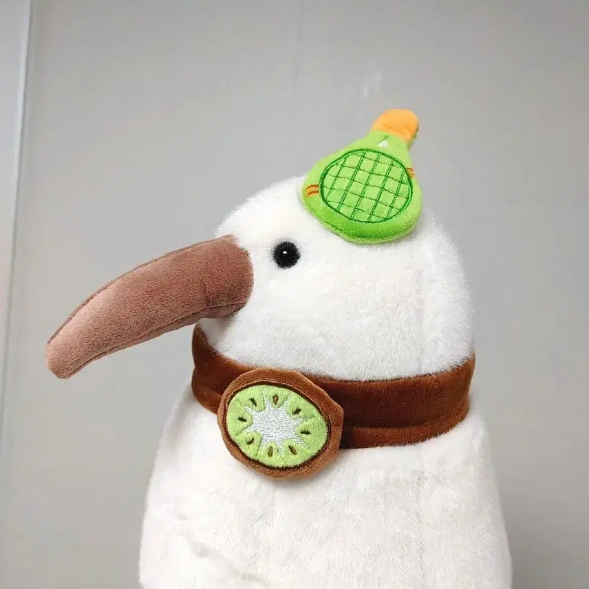 [BUNJANG] Juicy Kiwi Bird Shuttlecock Plush Toy / 과즙키위새키키콕 키위새 셔틀콕인형