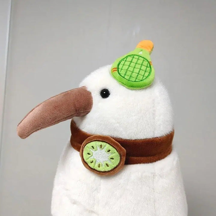 [BUNJANG] Juicy Kiwi Bird Shuttlecock Plush Toy / 과즙키위새키키콕 키위새 셔틀콕인형