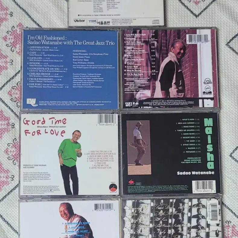 [BUNJANG] Sadao Watanabe CD Collection / 사다오 와타나베  시디 모음