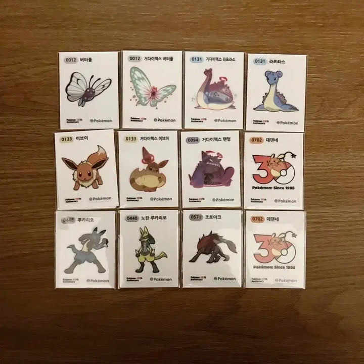 [BUNJANG] Pokemon Stickers Season 5 / 포켓몬 띠부씰 시즌5