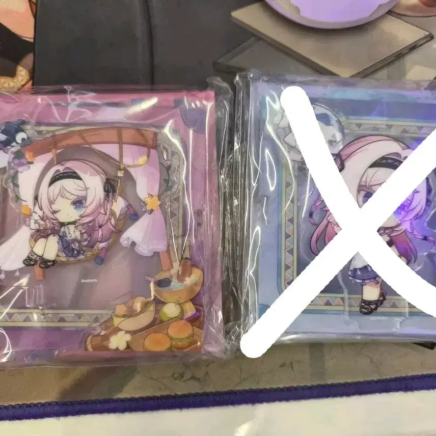 [BUNJANG] Genshin Impact PC Lounge Shitilari SD Acrylic Diorama / 원신 pc라운지 시틀라리 sd 아크릴디오라마