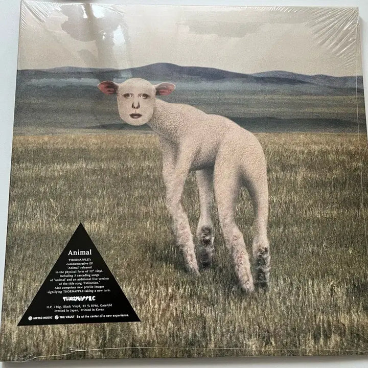 [BUNJANG] Thornapple Animal LP &amp; Turntable Slipmat (Sealed) / 쏜애플 동물 lp + 턴테이블 슬립매트 미개봉