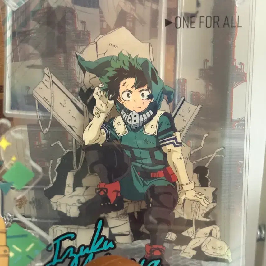 [BUNJANG] My Hero Academia Izuku Midoriya Acrylic Standee Bundle Set / 히로아카 미도리야 아크릴 일괄