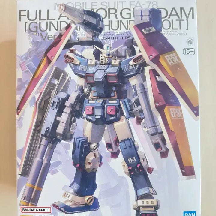 [BUNJANG] Bandai MG Full Armor Gundam Thunderbolt Ver. Ka Unsealed / 반다이 MG 건담 썬더볼트 풀아머 건담 ver.ka 개봉 팝니다.