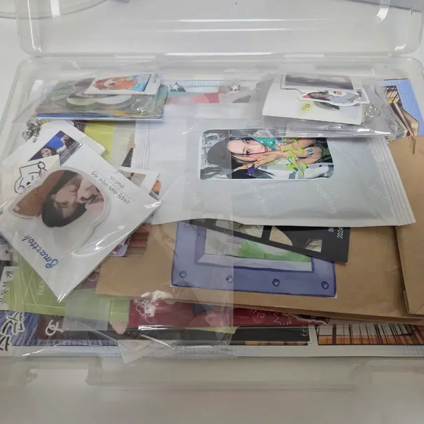 [BUNJANG] Merchandise Photocard Keyring Set / 굿즈 포토카드 키링 등 구성품