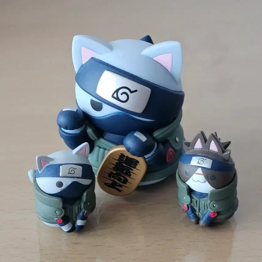 [BUNJANG] Naruto Nya-Ruto Kakashi Iruka 1st Edition Set &amp; Maneki-neko / 나루토 냐루토 카카시 이루카 1탄 세트