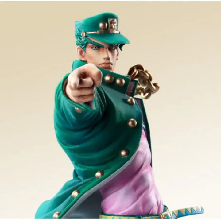 [BUNJANG] Statuerealm Jotaro Kujo &amp; Star Platinum Third Ver. Figure Set / 택포18.6)2개 세트 죠죠 스태츄레전드 쿠죠 죠타로 스타 플래티나 서드 ver 피규어