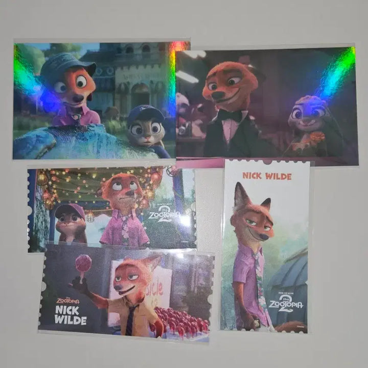 [BUNJANG] Zootopia Hologram Postcard Ticket Set Sealed Disney Store Official Goods / 주토피아 홀로그램 엽서 티켓 미개봉 닉 주디 디즈니스토어 공식굿즈