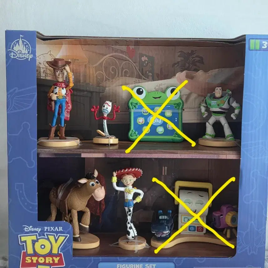 [BUNJANG] Disney Pixar Toy Story 5 Official Figures Woody, Buzz, Jessie, Bullseye, Forky Bundle Set / 토이스토리5 정품 피규어 우디버즈제시포키불스아이 택포 4