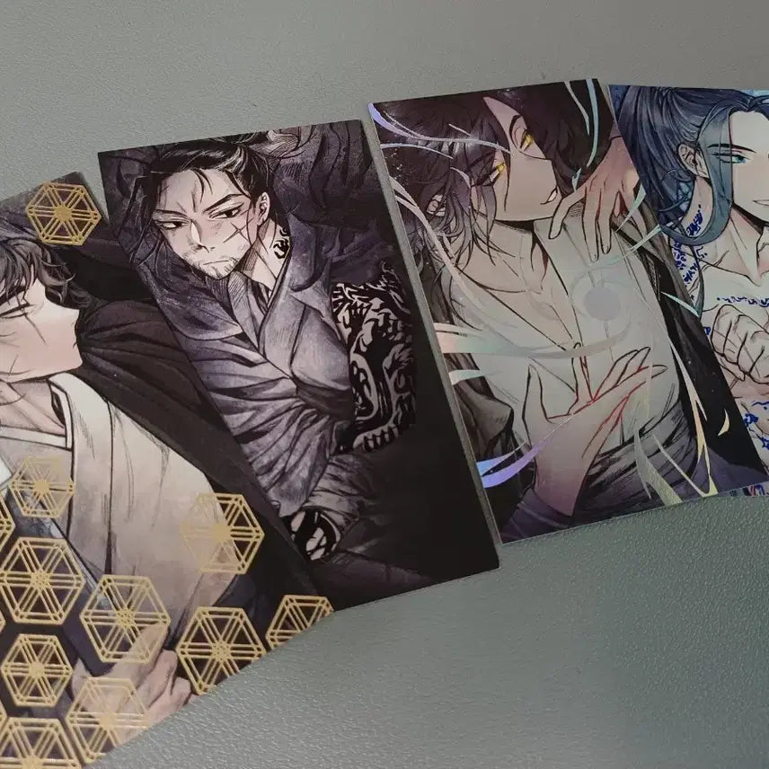 [BUNJANG] Guangmahoegui (The Regret of the Great Demon) Four Great Villains Photocard Set / 광마회귀 사대악인 박 포카세트
