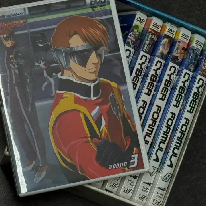 [BUNJANG] Future GPX Cyber Formula DVD &amp; Figure Complete Set (Japan Edition) / 일본판 / 사이버포뮬러 DVD 피규어 합본세트