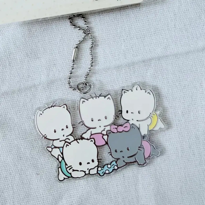 [BUNJANG] Nya-Nyu-Ne-Nyeong Keychain / 냐니뉴네뇽 키링