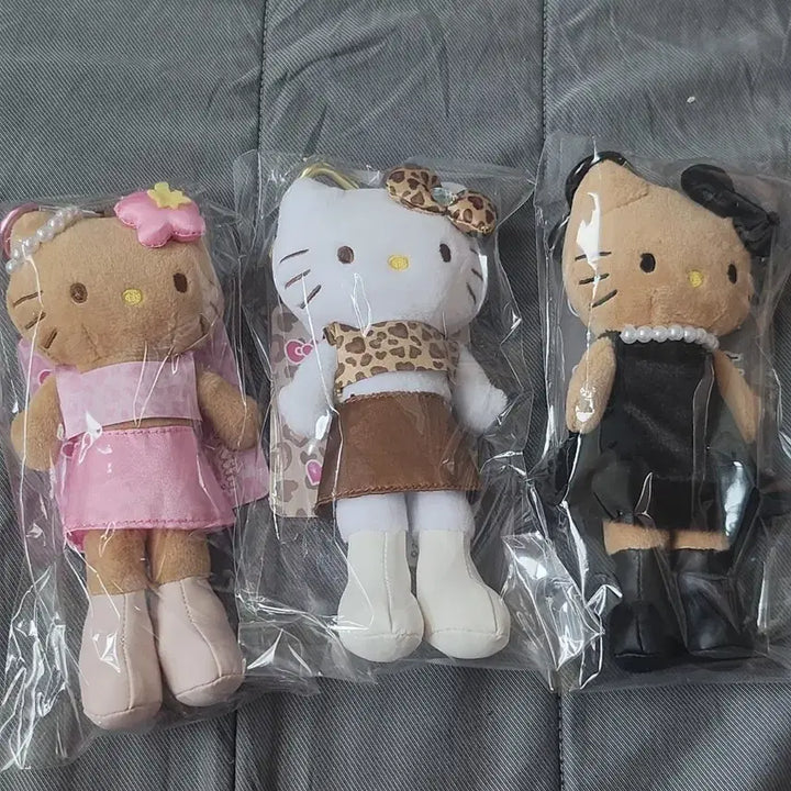 [BUNJANG] Sanrio Hello Kitty Long Leg Mascot Plush Set / 정품/새상품/일괄) 헬로키티 롱다리 키티 인형 마스코트