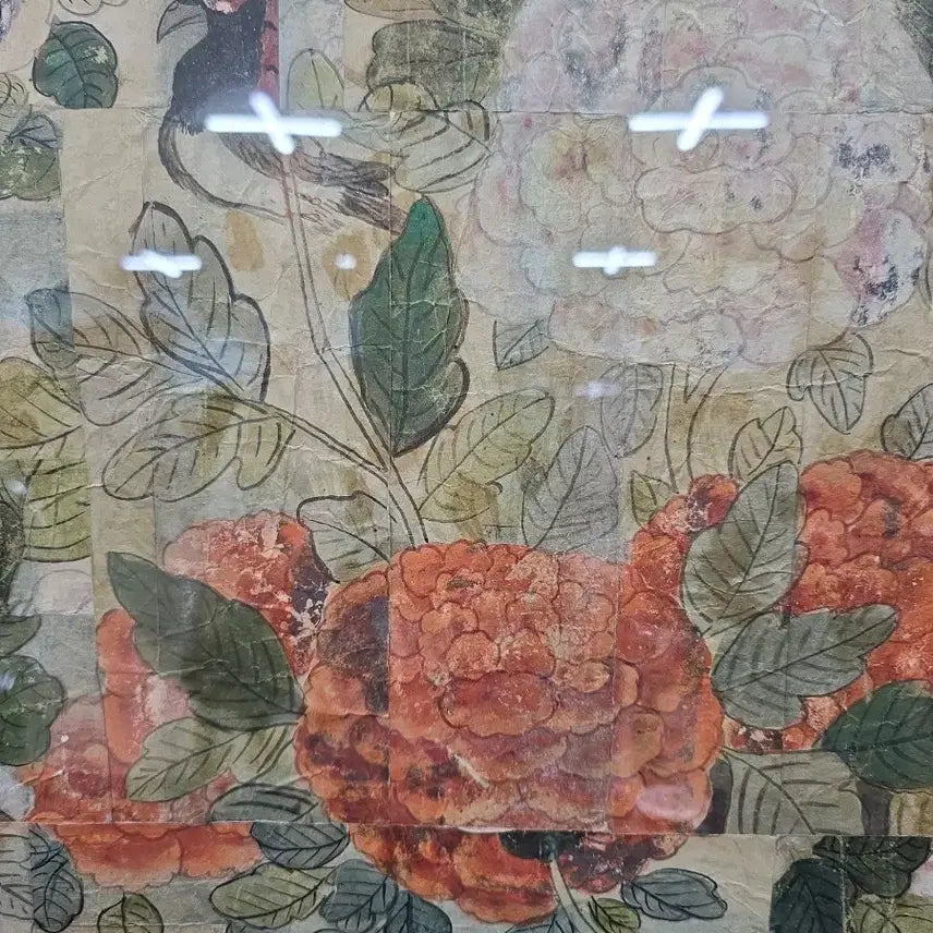 [BUNJANG] Korean Folk Painting Peony &