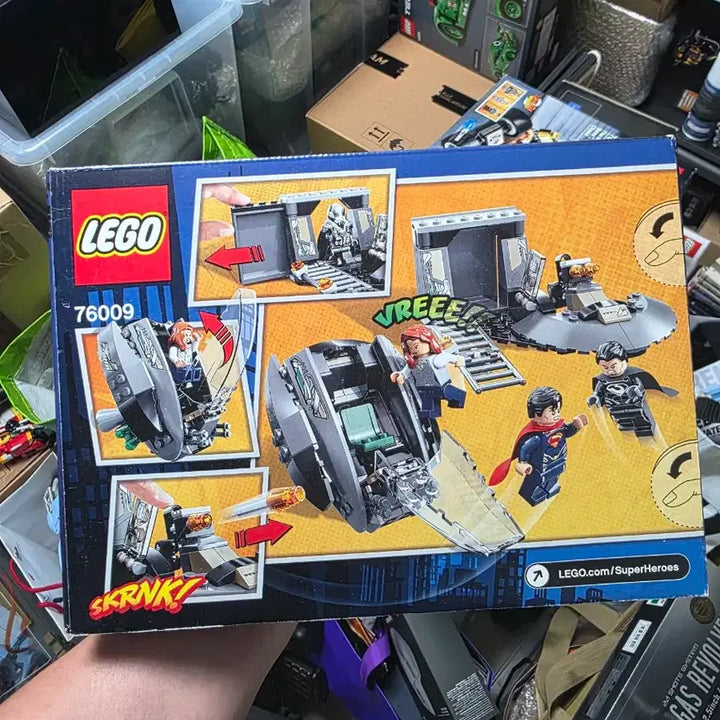 [BUNJANG] LEGO DC Super Heroes 76009 Superman Black Zero Escape Set (Sealed) / 레고 DC 슈퍼히어로 76009 슈퍼맨 블랙 제로 탈출 미개봉