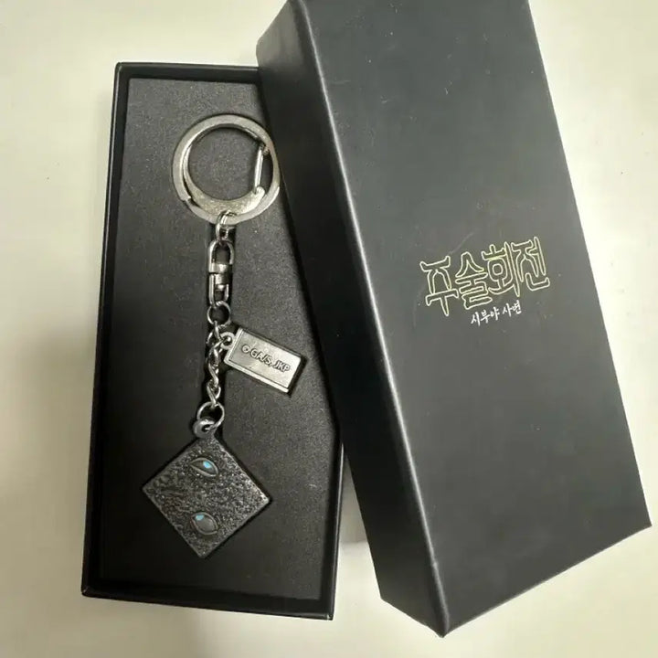 [BUNJANG] Jujutsu Kaisen Prison Realm Keychain / 사토루스티커포함)주술회전 옥문강 키링