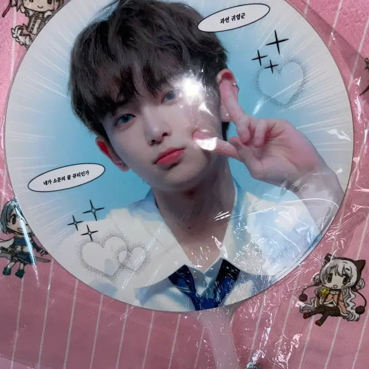 [BUNJANG] Harua &amp;TEAM Uchiwa / 하루아 앤팀 우치와