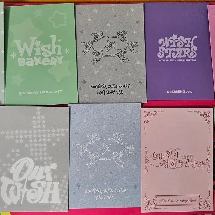 [BUNJANG] NCT WISH Random Trading Card Outer Holder Bundle Set / NCT WISH 랜덤트레이딩 카드 겉홀더