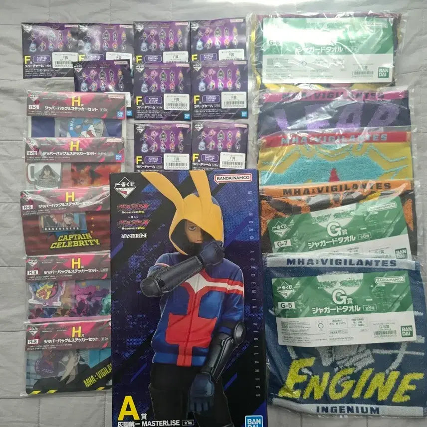 [BUNJANG] My Hero Academia Vigilantes A Prize + Lower Prize Figure Bundle Set / (택포4.5) 나히아 비질랜티 a상 + 하위상 일괄