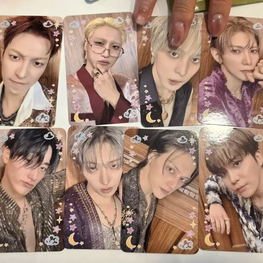 [BUNJANG] ATEEZ BAD Music Show Photocard Set (8 Members) / 에이티즈 BAD 공방 포카세트(8명)