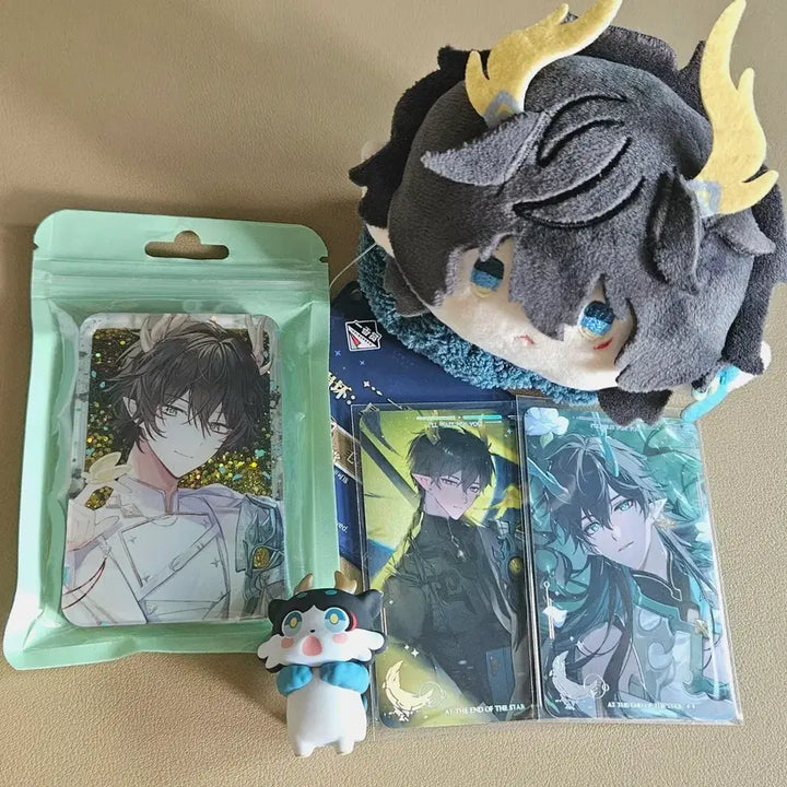 [BUNJANG] Honkai: Star Rail Dan Heng Azure Dragon Standee &amp; Wristband Bundle / 붕괴 스타레일 단항 등황 굿즈 처분 말슈붕 쿠지 키메라