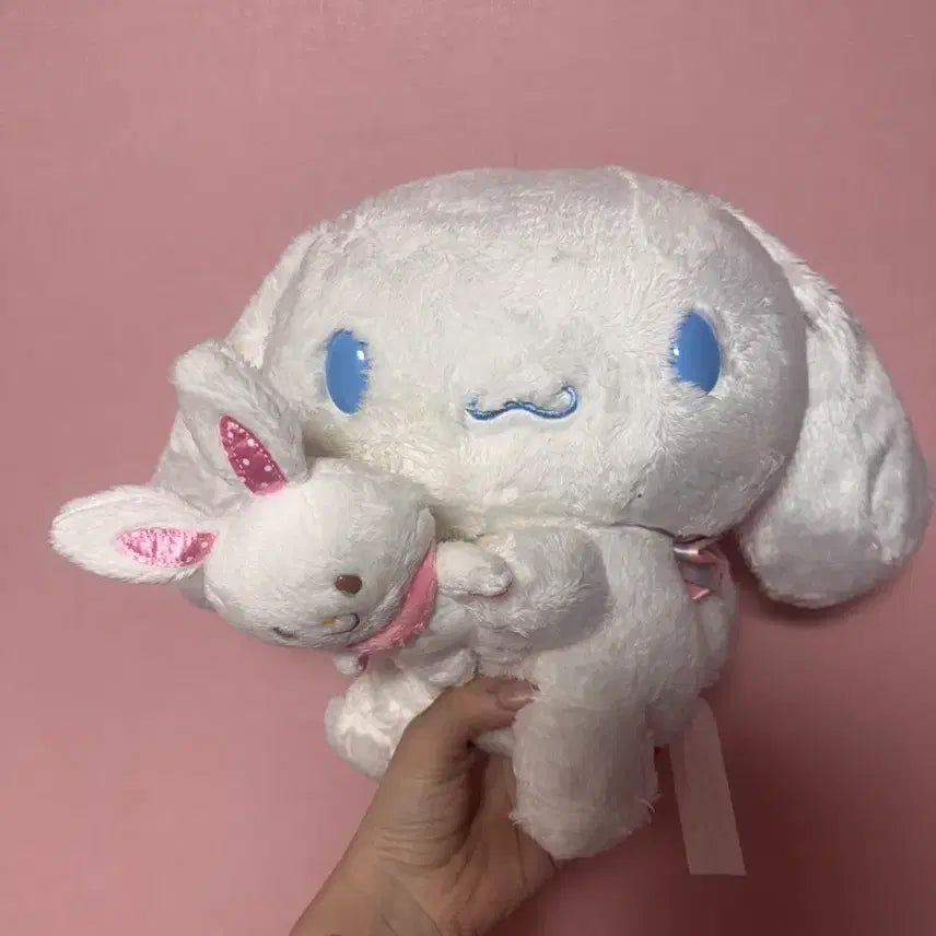 [BUNJANG] Sanrio Cinnamoroll Large Plush (Limited Edition) / 퓨로랜드) 산리오 한정판 위시미멜 시나모롤 대형 인형
