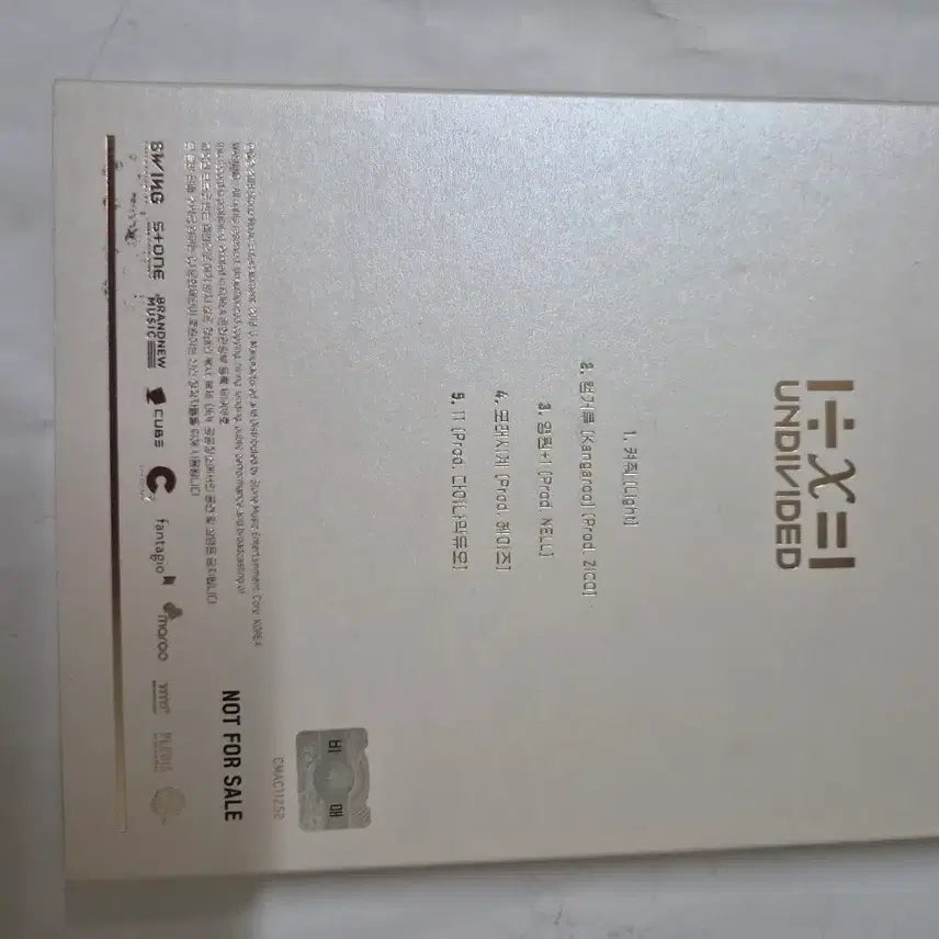 [BUNJANG] WANNA-ONE UNDIVIDED Full Member Signed CD / 워너원 WANNA-ONE UNDIVIDED 친필 전원사인 민트급 cd