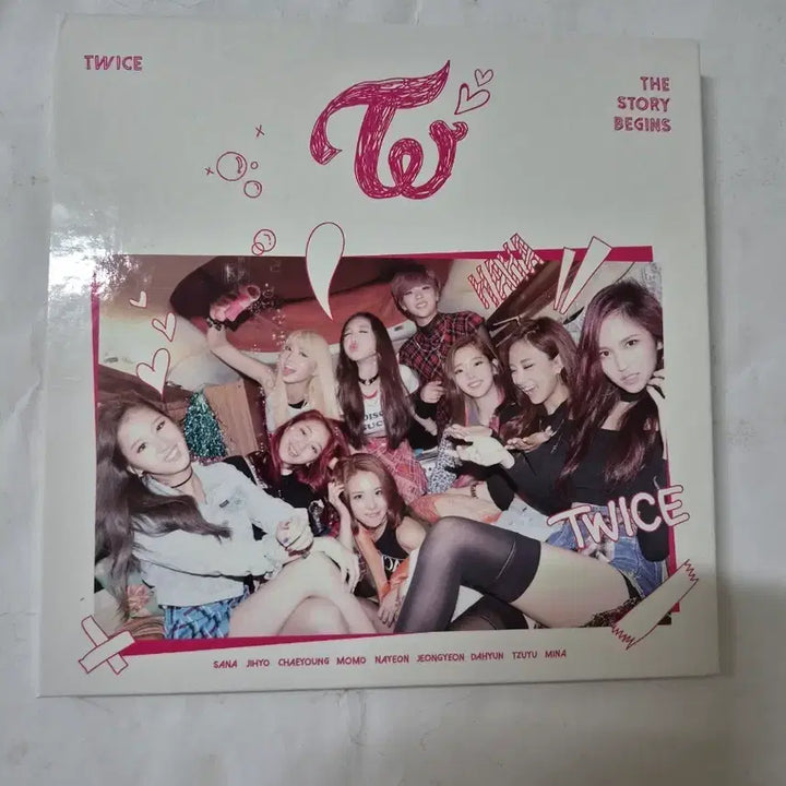 [BUNJANG] TWICE THE STORY BEGINS Mint Condition CD / 트와이스 THE STORY BEGINS 민트급cd 입니다