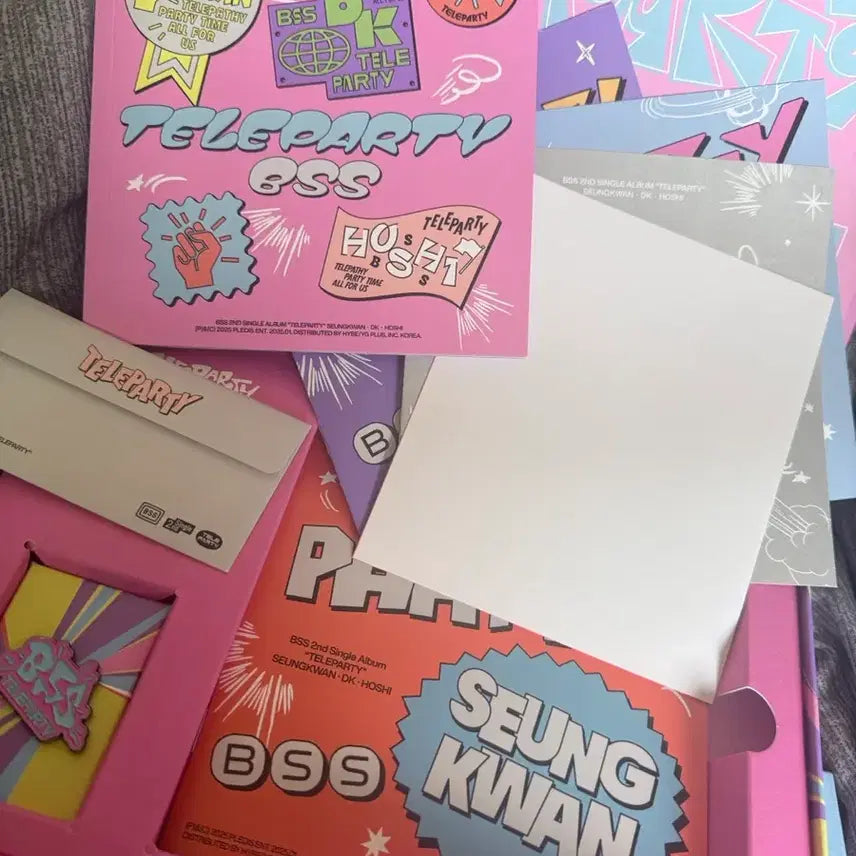 [BUNJANG] BSS Telepathy Album Bundle Set (Photocards Included) / 부석순 텔레파티앨범(포카포함)일괄